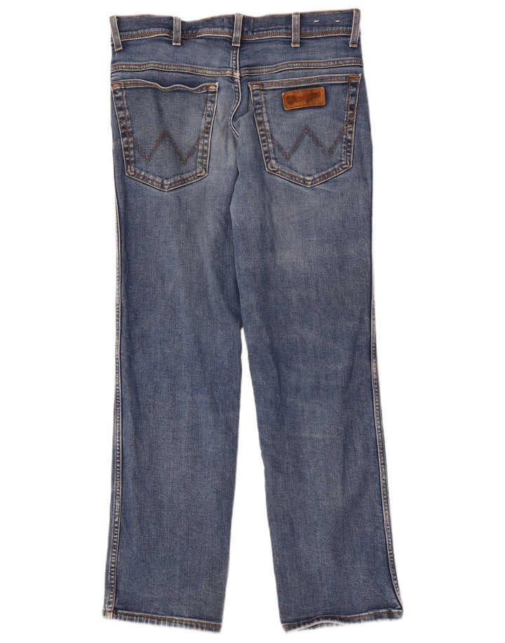 WRANGLER Mens Straight Jeans W30 L28 Blue