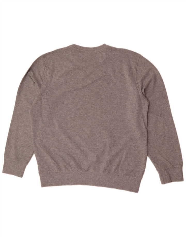 North Sails Herren-Sweatshirt-Pullover, große graue Baumwolle