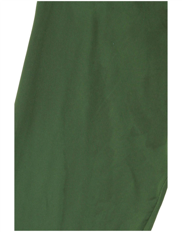 Zara Damen-Oversize-Hemd UK 10 Small Grün Polyester