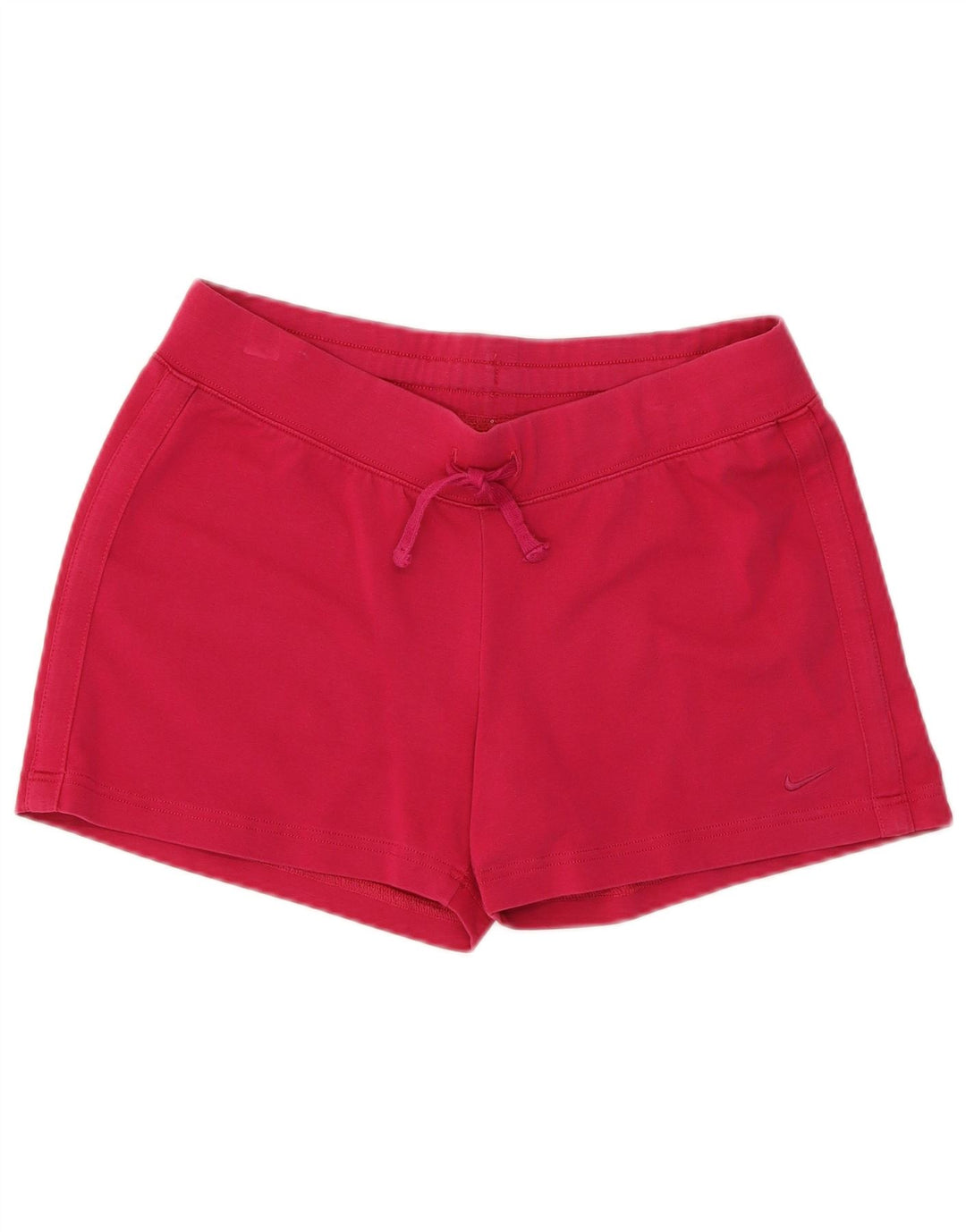 Nike Damen Sportshorts UK 14 Mittelrosa Baumwolle