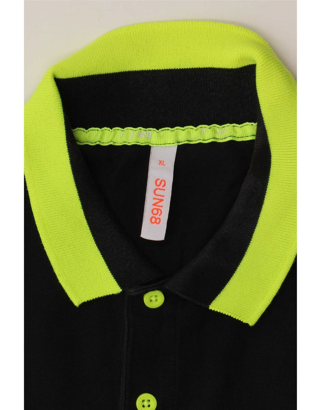 Sun68 Herren Poloshirt XL Schwarz