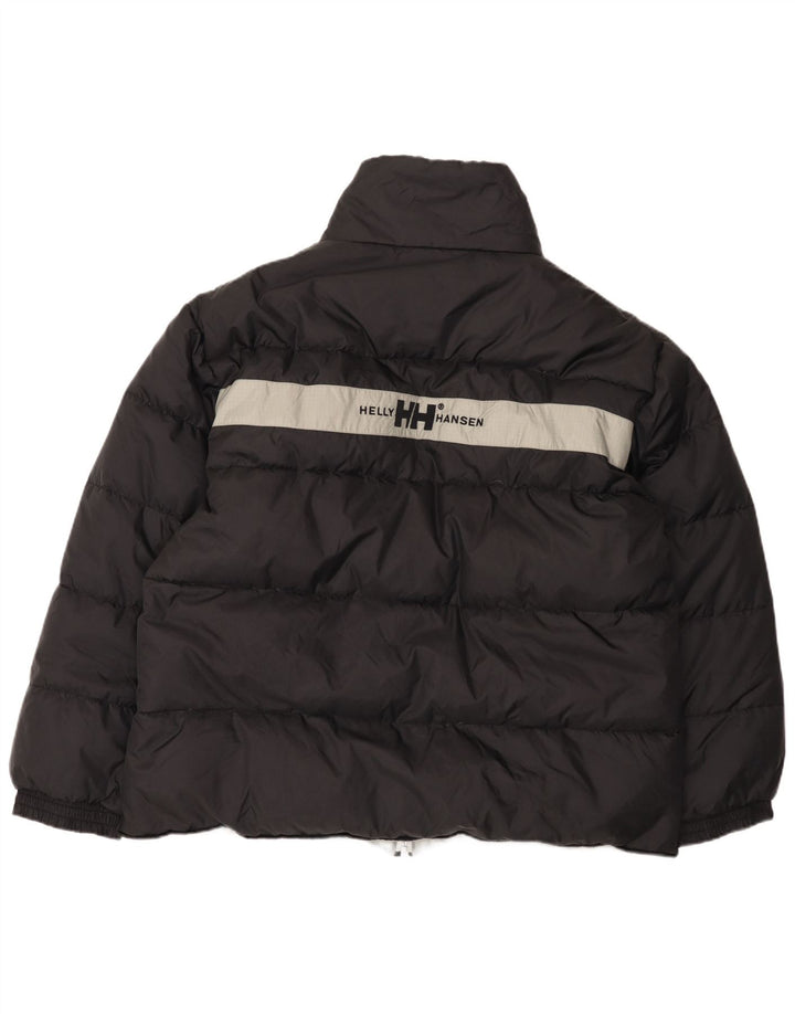Helly Hansen Herren Jacke mit grafischer Polsterung, UK 44 2XL, schwarzes Colourblock-Nylon