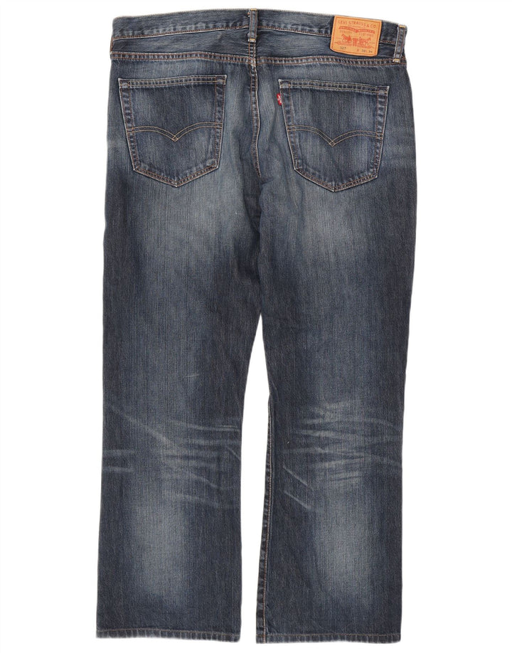 Levi's Herren 527 Bootcut Jeans W38 L30 Marineblau Baumwolle