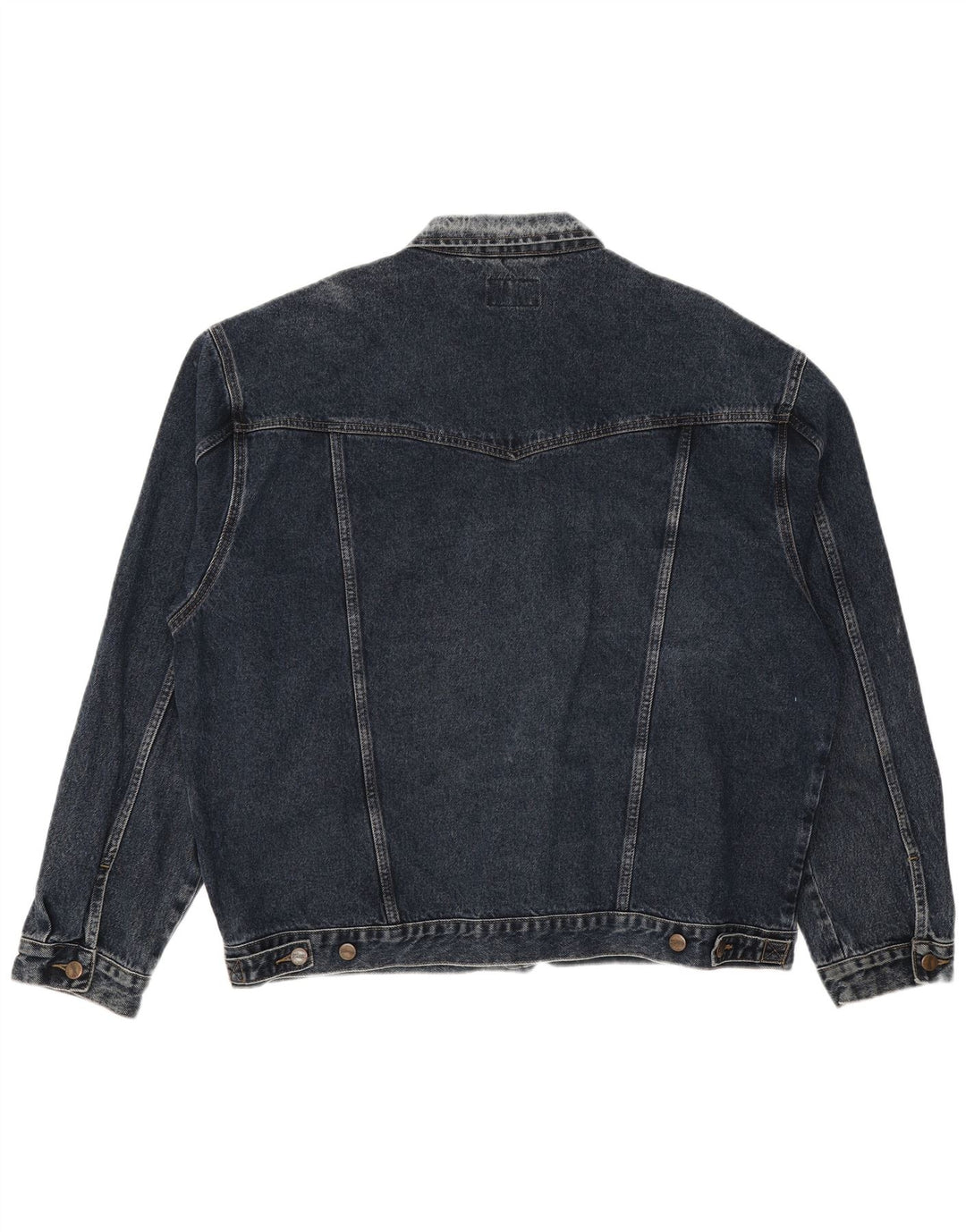 Wrangler Herren Jeansjacke UK 46 3XL Marineblau Baumwolle Classic