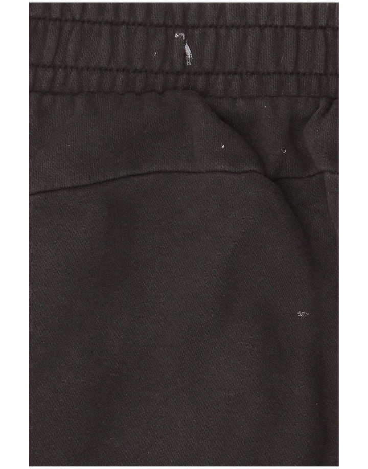 Puma Herren-Sportshorts, groß, schwarze Baumwolle