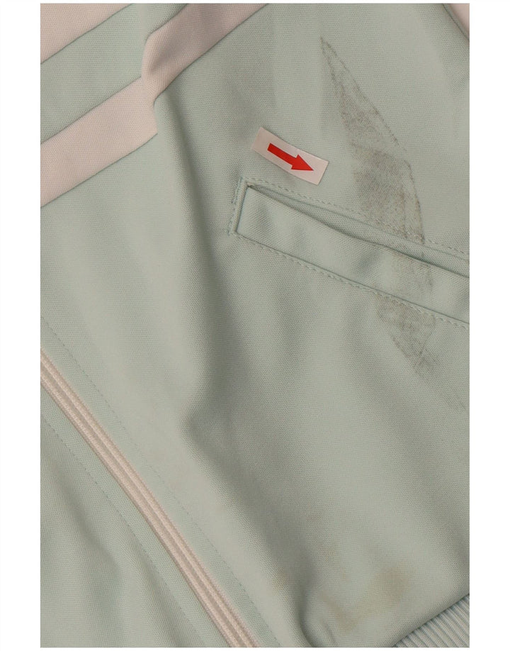 Diadora Damen-Trainingsanzug-Oberteil, Jacke, groß, grünes Farbblock-Polyester