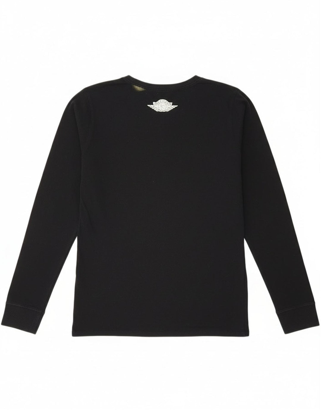 Jordan Herren Graphic Top Langarm Small Schwarz Baumwolle