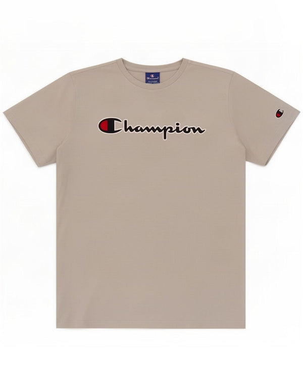Champion Grafik-T-Shirt für Jungen, 13–14 Jahre, XL, graue Baumwolle