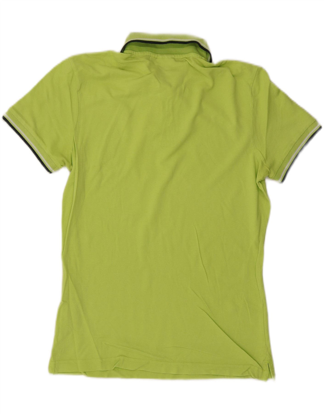 DIADORA Herren-Poloshirt aus mittelgrüner Baumwolle