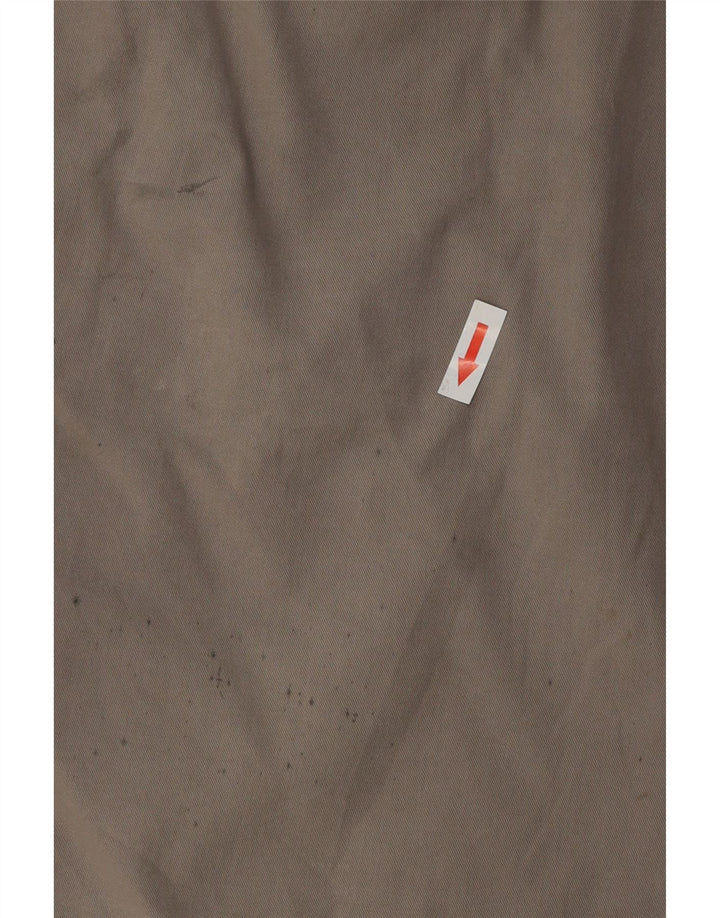 CARRERA Herren Pegged Chino Shorts W36 Large Grau Baumwolle