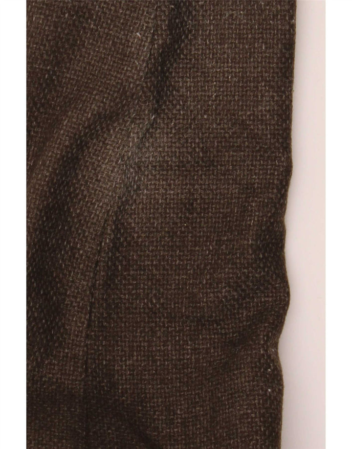 Massimo Dutti Herren-Blazer mit 2 Knöpfen, EU 50, mittelbraune Wolle