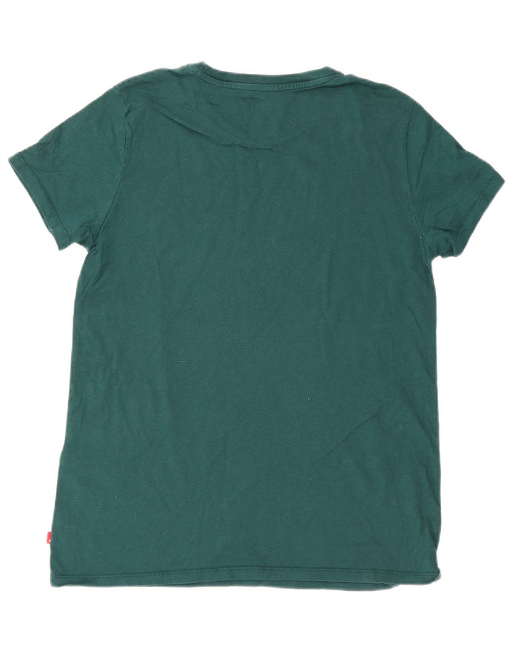 Levi's Herren-T-Shirt mit Grafik, mittelgrüne Baumwolle