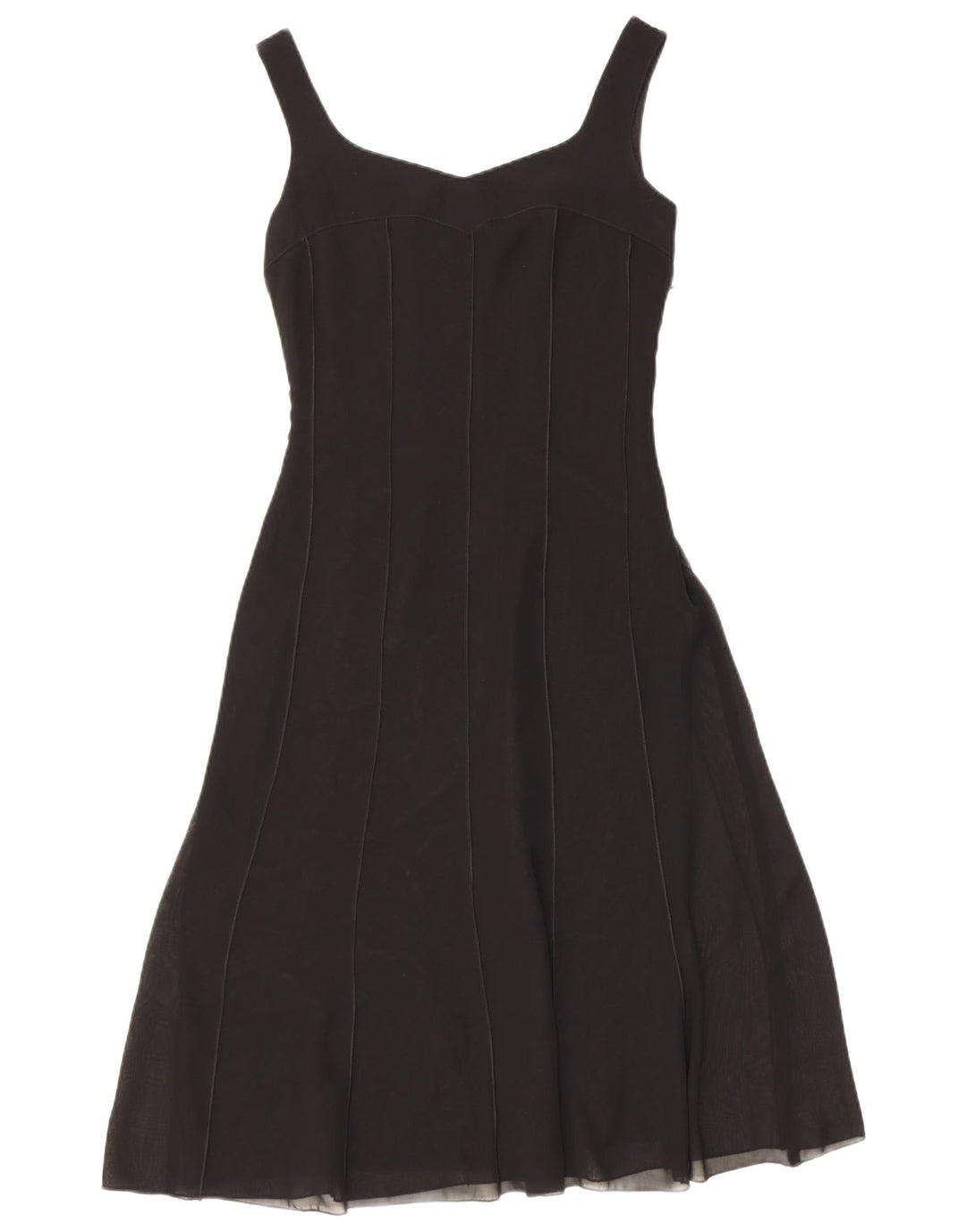 Dream Damen-Abendkleid, ärmellos, A-Linie, Größe S, Schwarz, Polyester