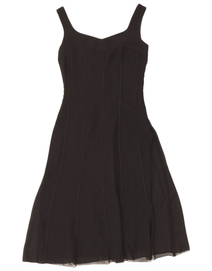 Dream Damen-Abendkleid, ärmellos, A-Linie, Größe S, Schwarz, Polyester