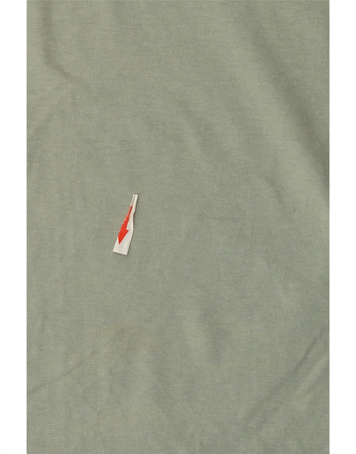 Jack & Jones Herren Grafik-Weste-Top, groß, grüne Baumwolle