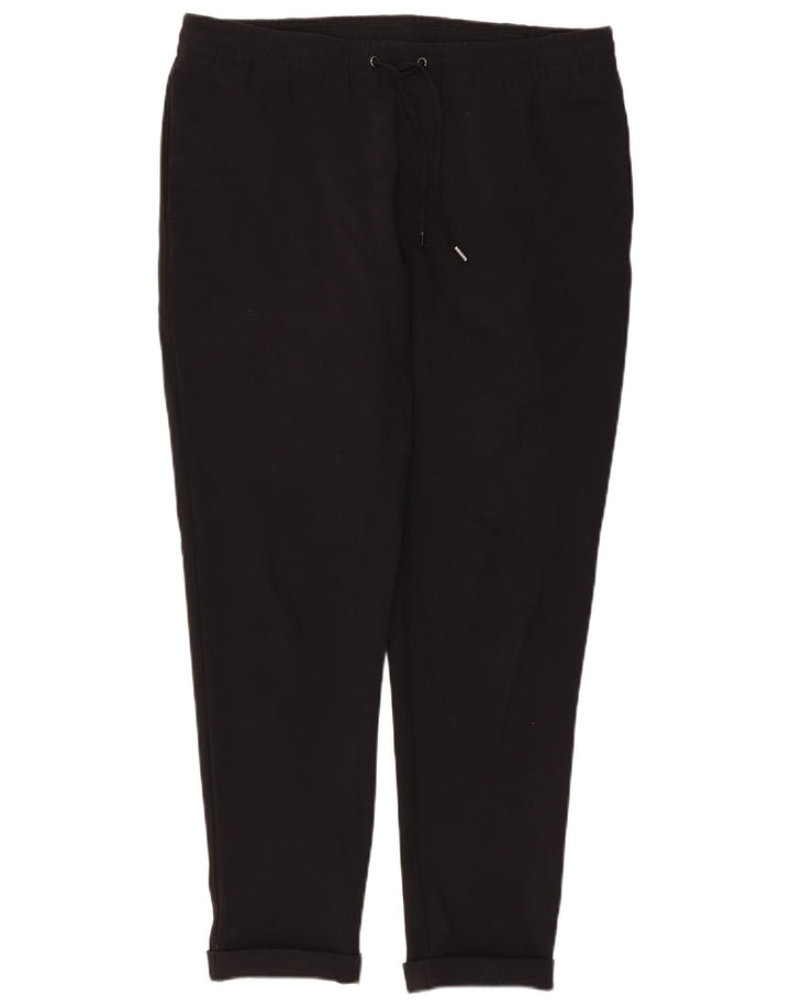 Schmale Freizeithose für Damen von Zara, Größe M, W32, L26, Schwarz