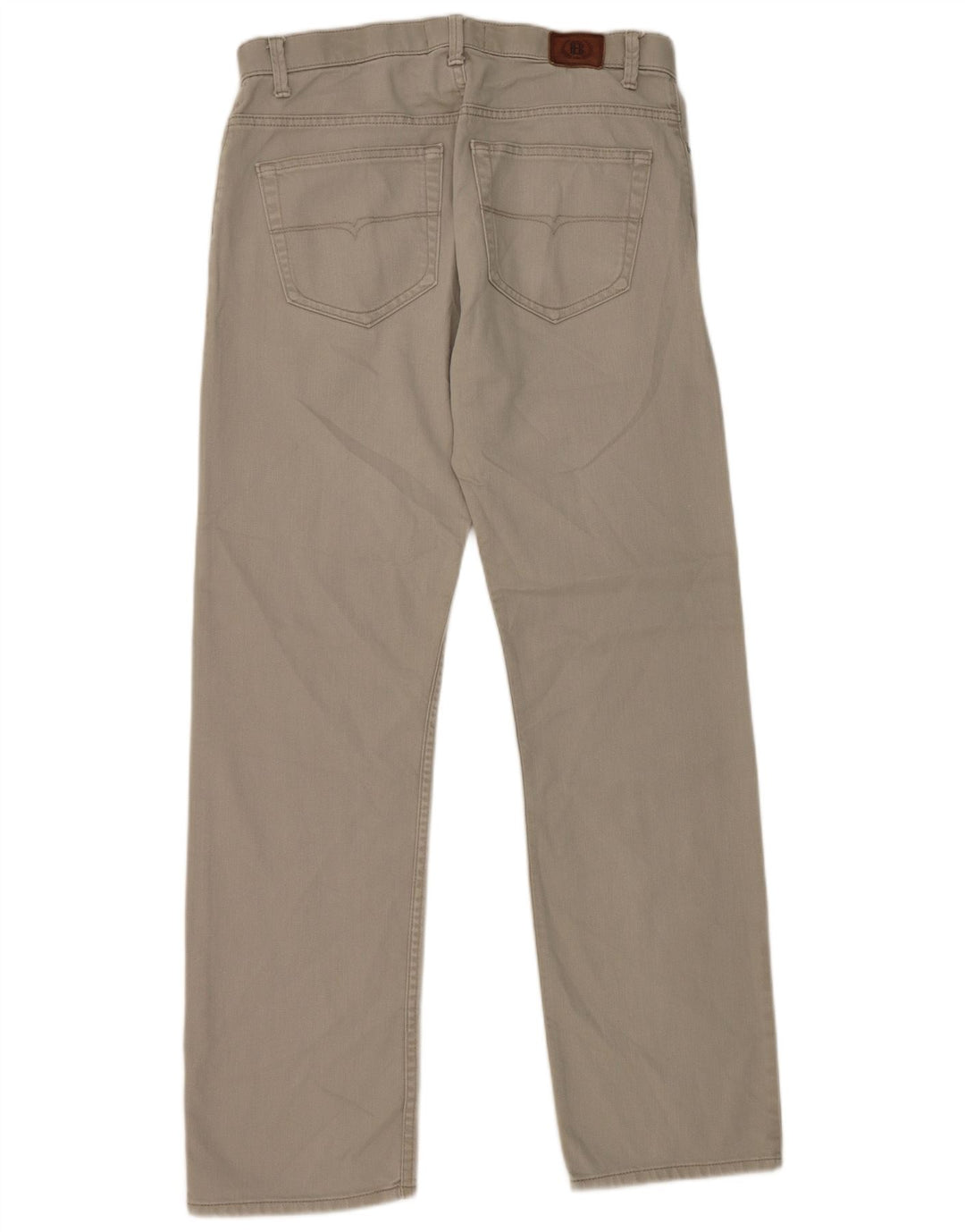 Marks & Spencer Herren Blue Harbour Straight Jeans W34 L33 Graue Baumwolle