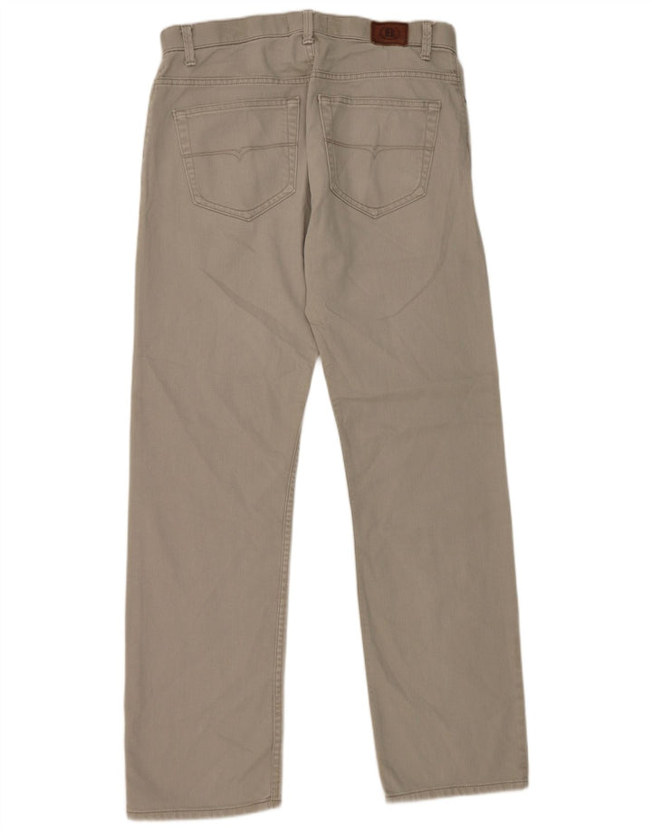 Marks & Spencer Herren Blue Harbour Straight Jeans W34 L33 Graue Baumwolle