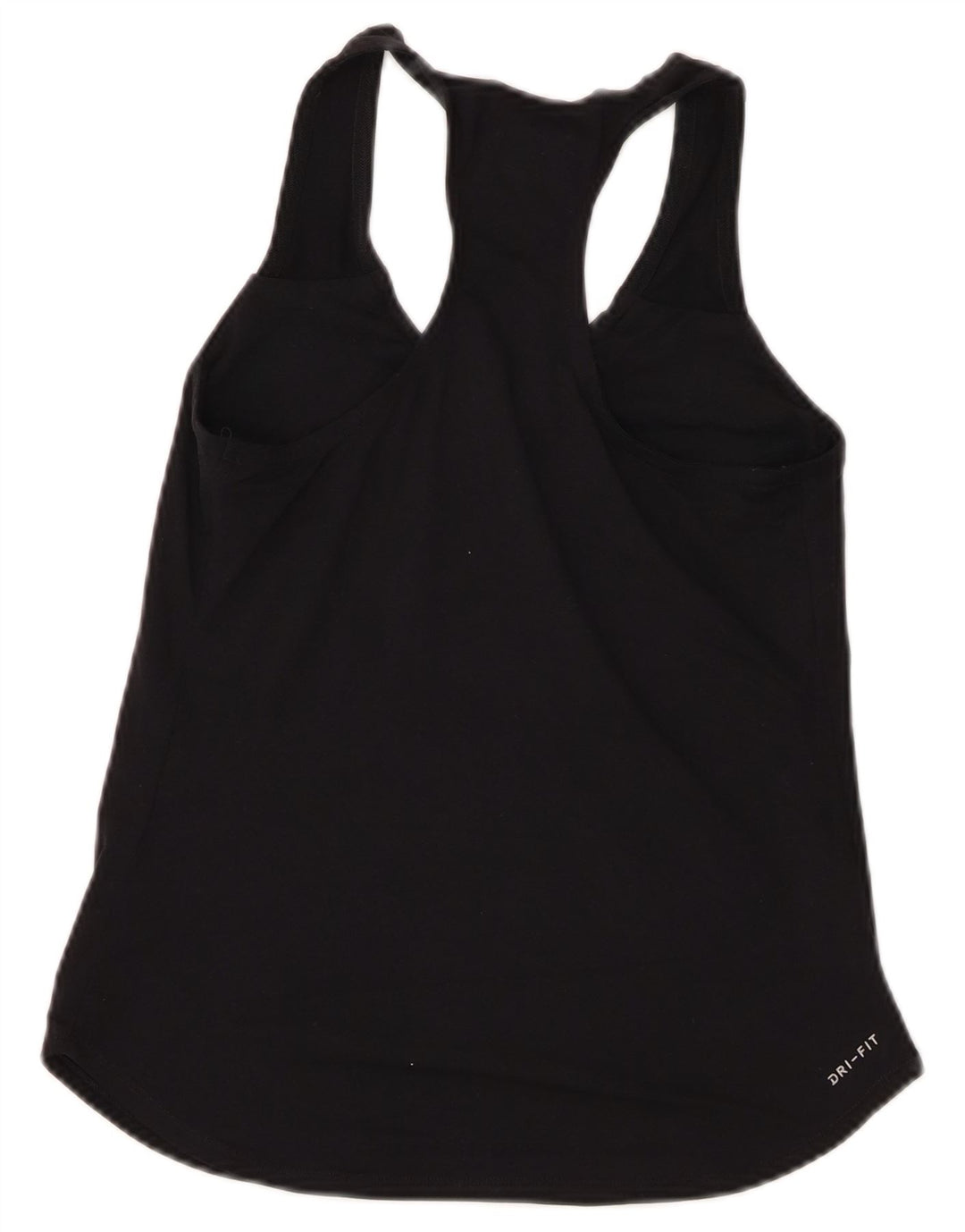 Nike Damen Dri Fit Vest Top UK 8 Small Schwarz