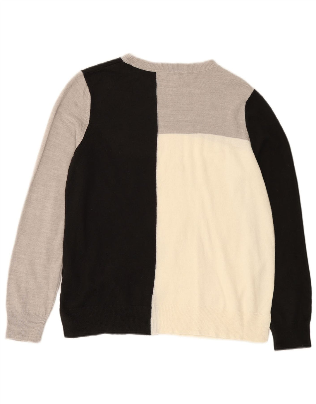 Marks & Spencer Damen-Pullover mit U-Boot-Ausschnitt, Gr. 10, Größe S, Grau