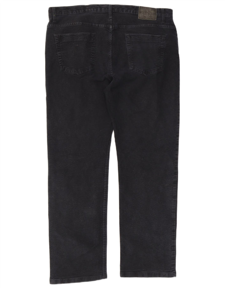 Marks & Spencer Herren Blue Harbor Freizeithose W38 L29 Marineblau