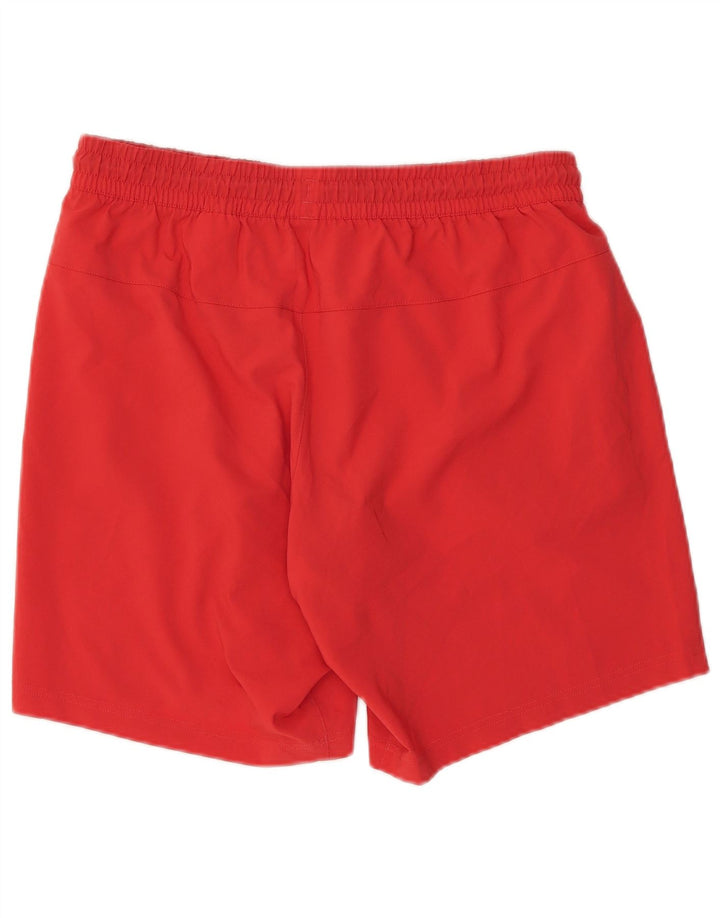 Reebok Herren-Sportshorts, groß, rotes Polyester