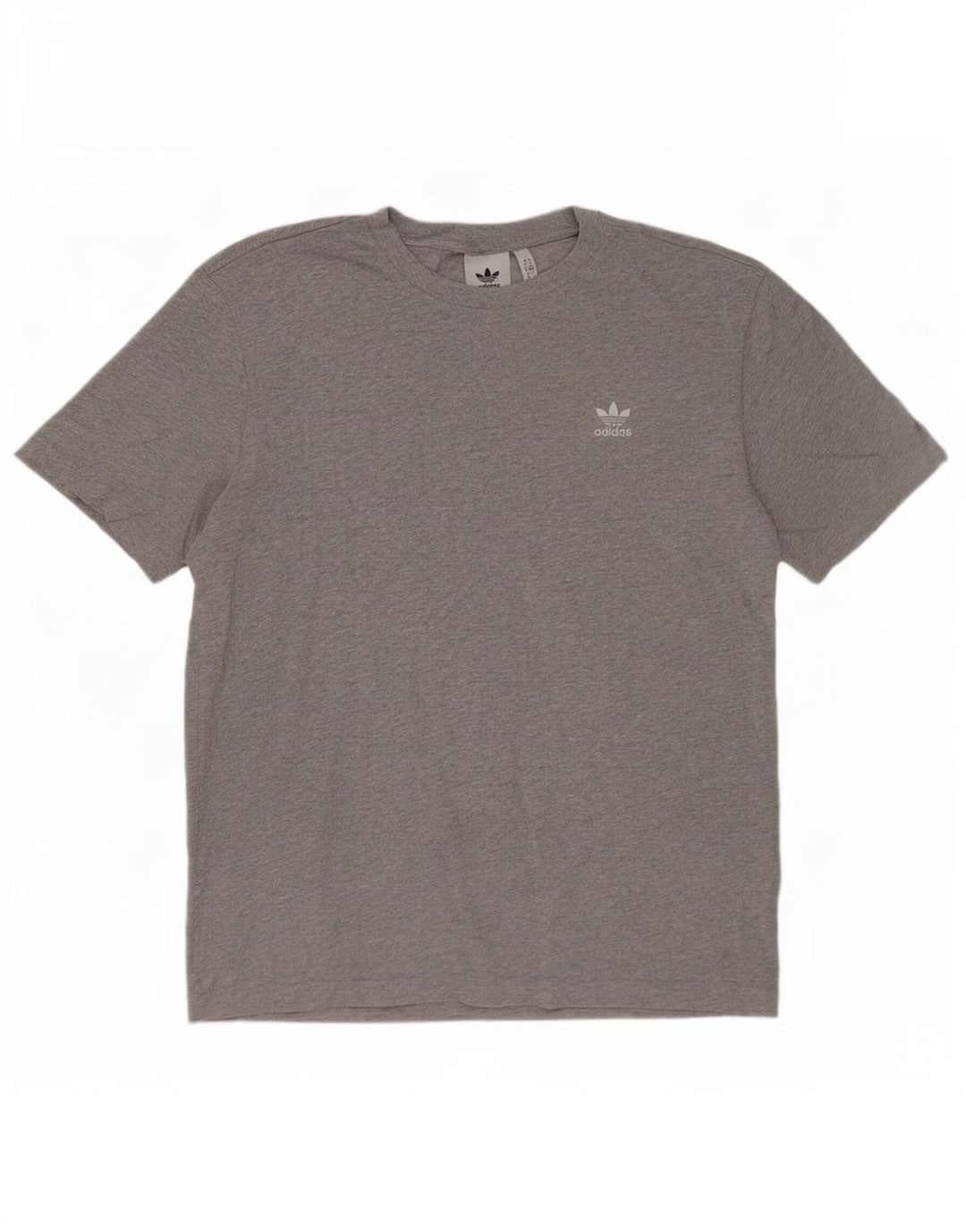 Adidas Herren T-Shirt Top mittelgraue Baumwolle