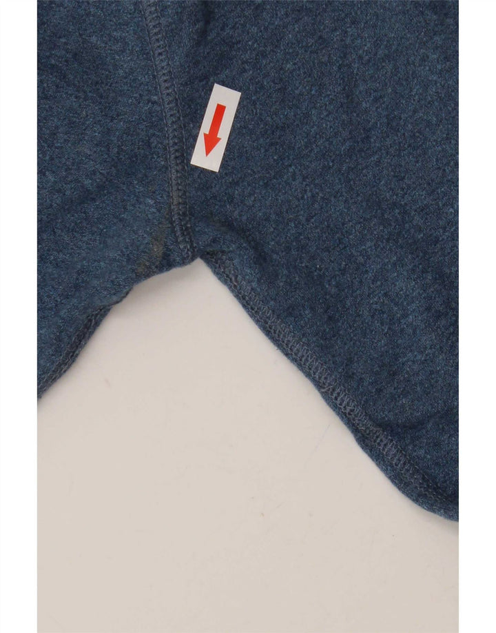 Superdry Herren-Langarmoberteil aus mittelblauer Baumwolle