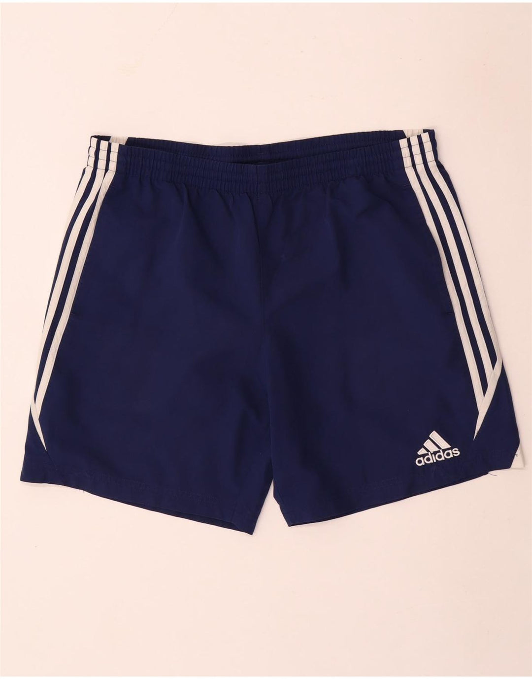 Adidas Herren-Sportshorts, groß, marineblau, Colourblock-Polyester