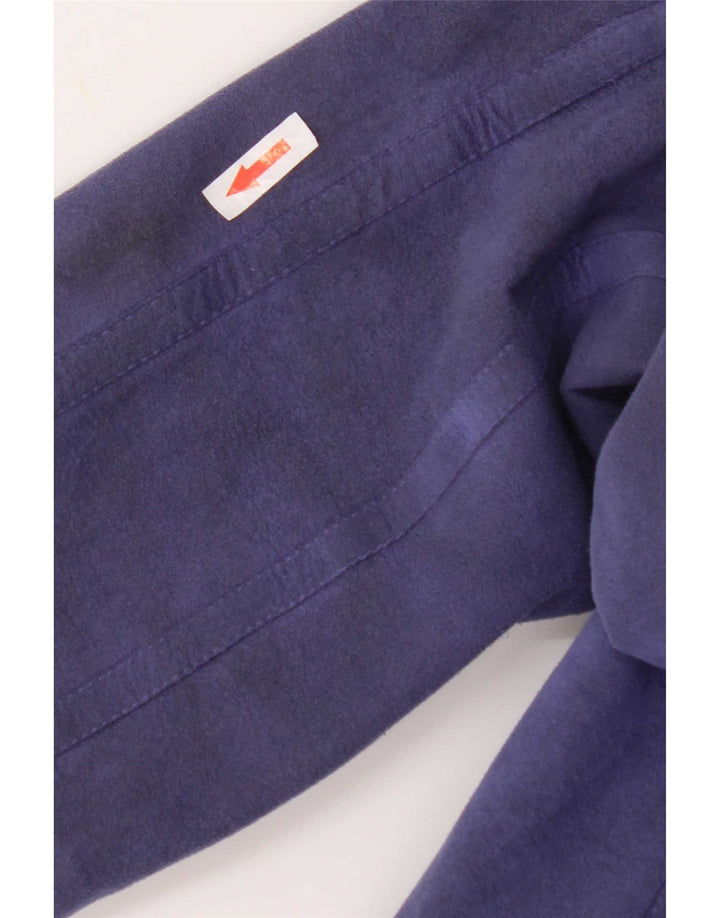 Cojana Damen-Mantel aus Wildlederimitat, UK 12, Mittelviolett, Polyester