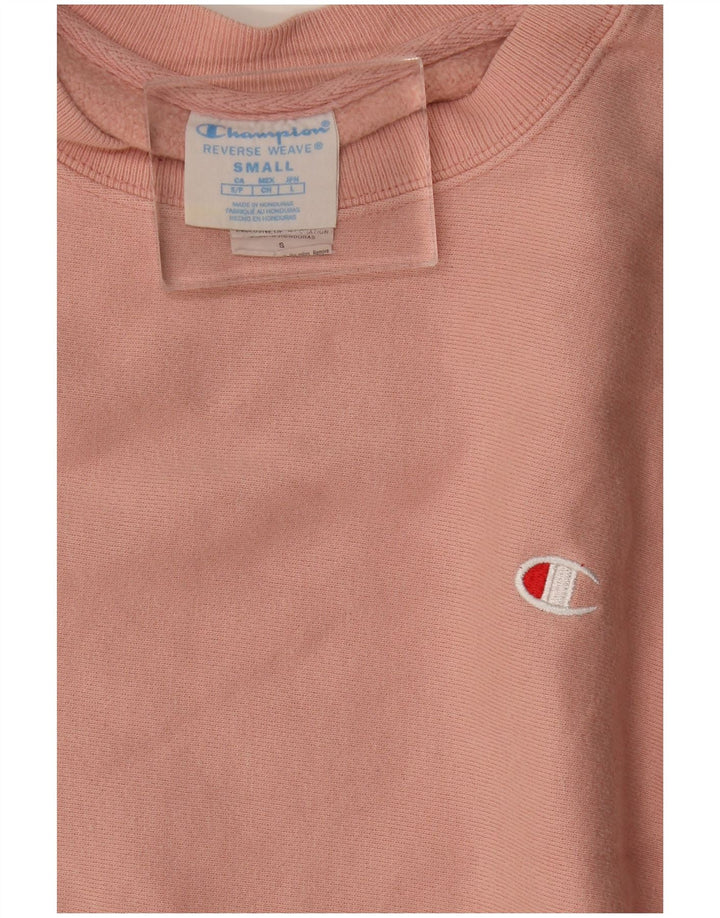Champion Herren-Sweatshirt, Pullover, Größe S, rosa, Baumwolle