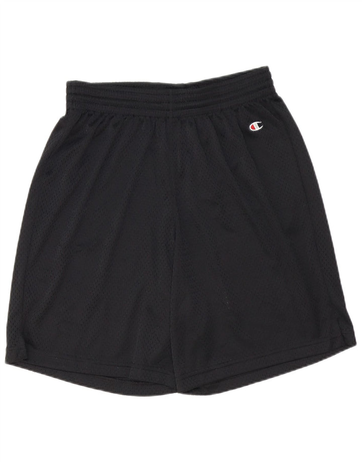 Champion Herren Sportshorts Medium Schwarz Polyester Sport