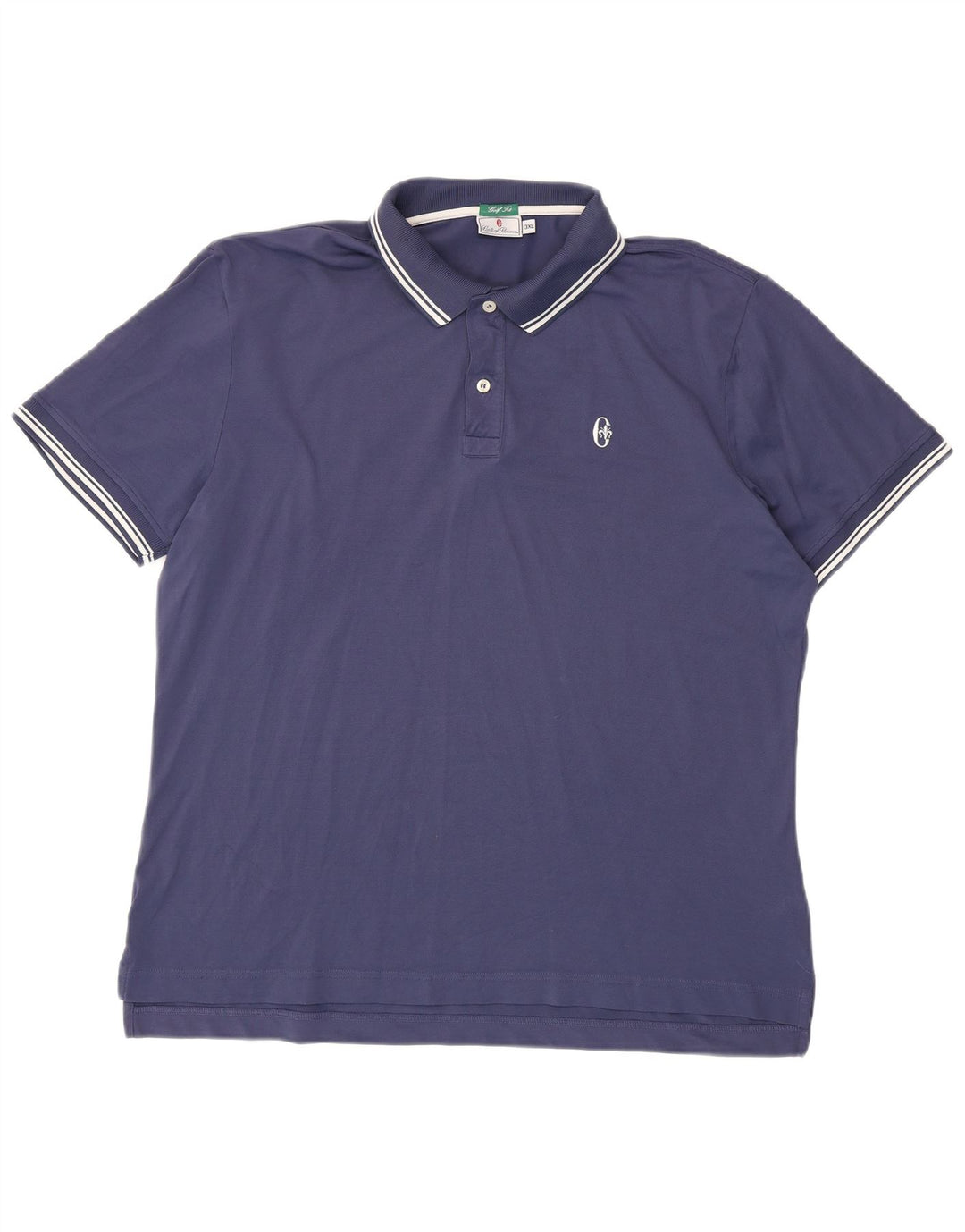 CONTE OF FLORENCE Herren Poloshirt 3XL Marineblau Polyamid