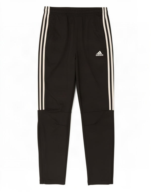 Adidas Jungen Climalite Trainingshose 13–14 Jahre, schwarzes Polyester