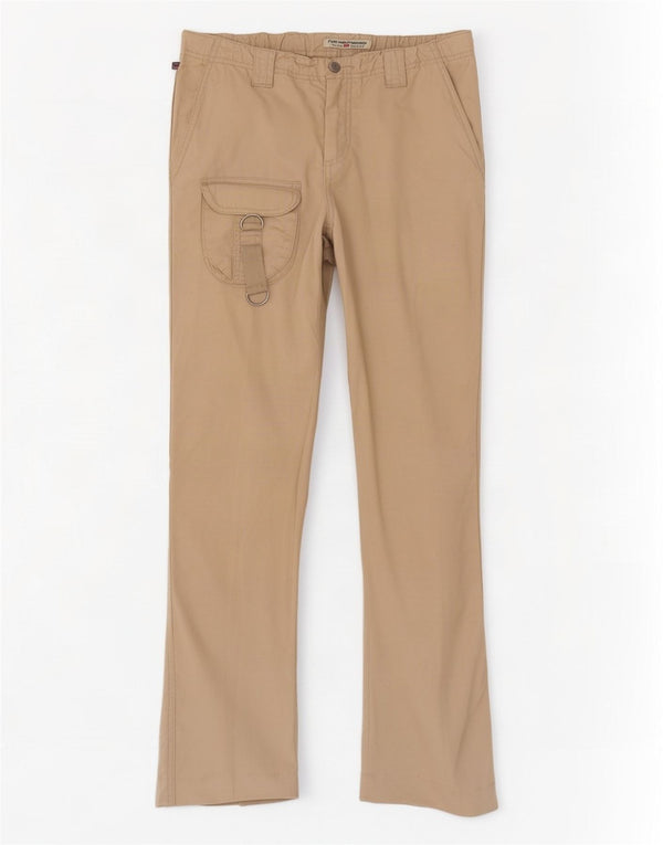 Ralph Lauren Damen gerade Cargohose US 8 Medium W30 L29 Beige