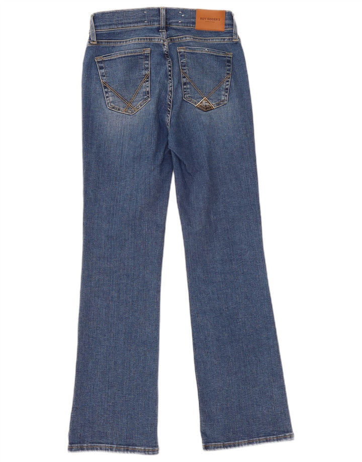Roy Rogers Damen Bootcut Jeans W26 L27 Blaue Baumwolle