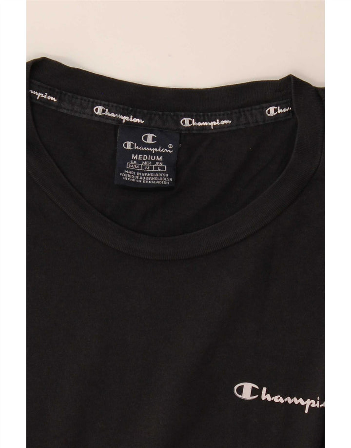 Champion Herren T-Shirt Top Medium Schwarz