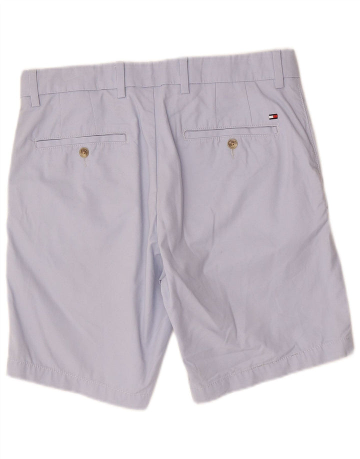 Tommy Hilfiger Herren Chinoshorts W32 mittelblaue Baumwolle