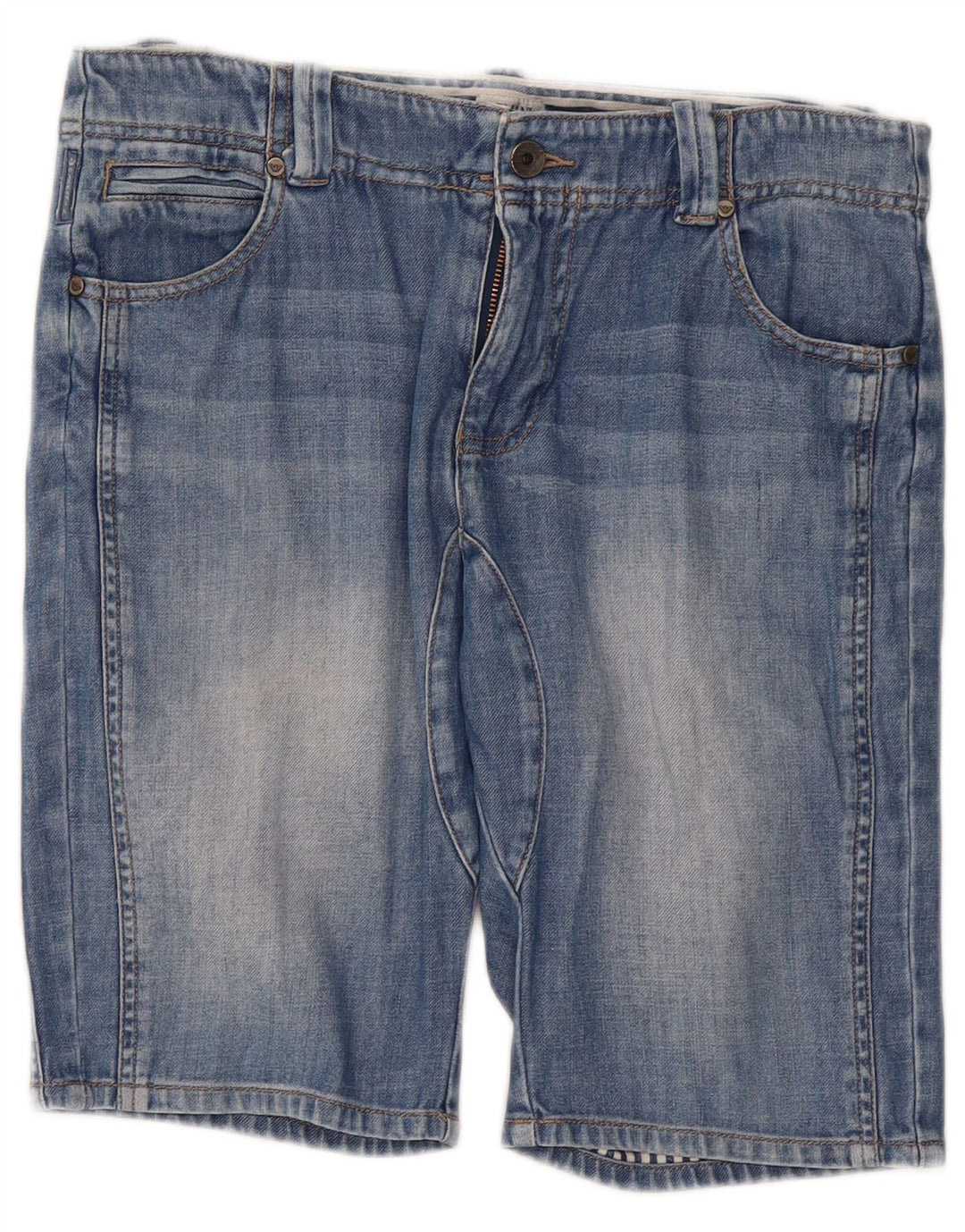 Armani Junior Jungen Jeansshorts 14-15 Jahre W32 Blaue Baumwolle