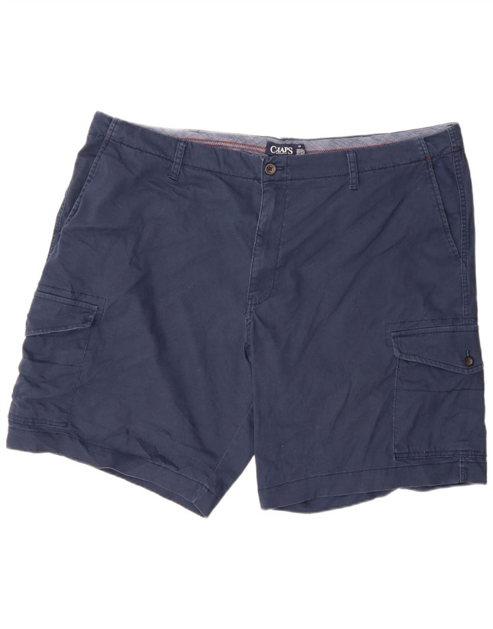 CHAPS Herren Cargo Shorts W44 2XL Marineblau Baumwolle