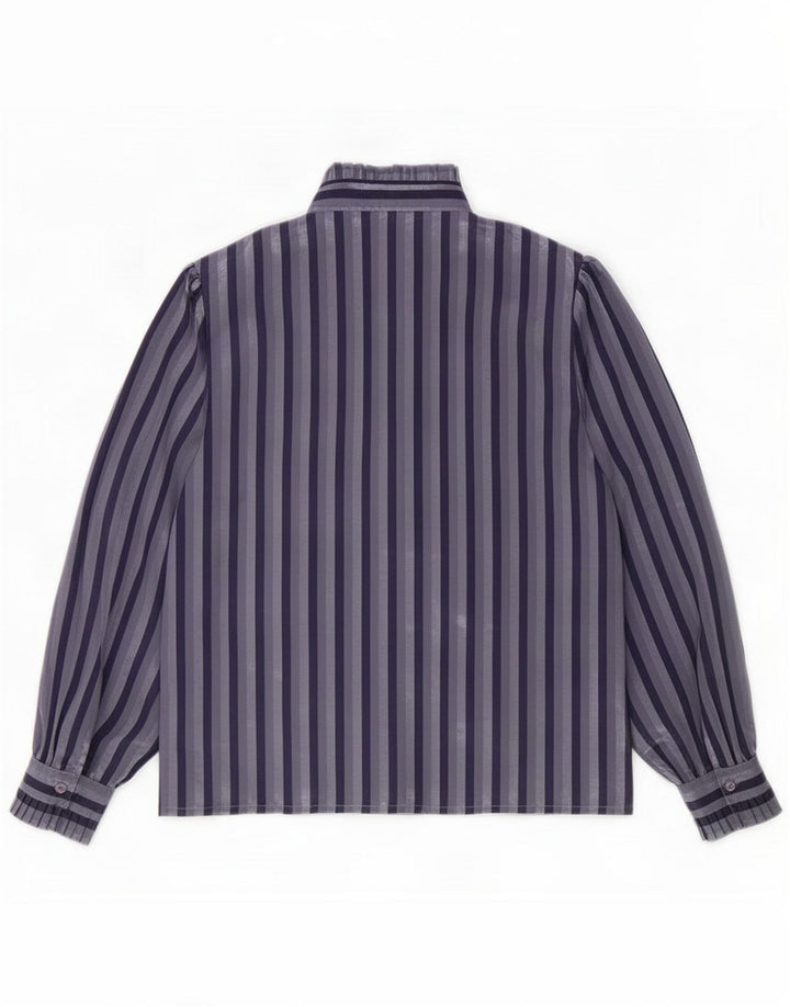 Jacques Vert Damen-Hemdbluse, UK 16, groß, blau gestreift