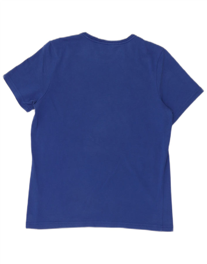 Adidas Jungen T-Shirt mit Grafik, 13–14 Jahre, Größe L, Blau