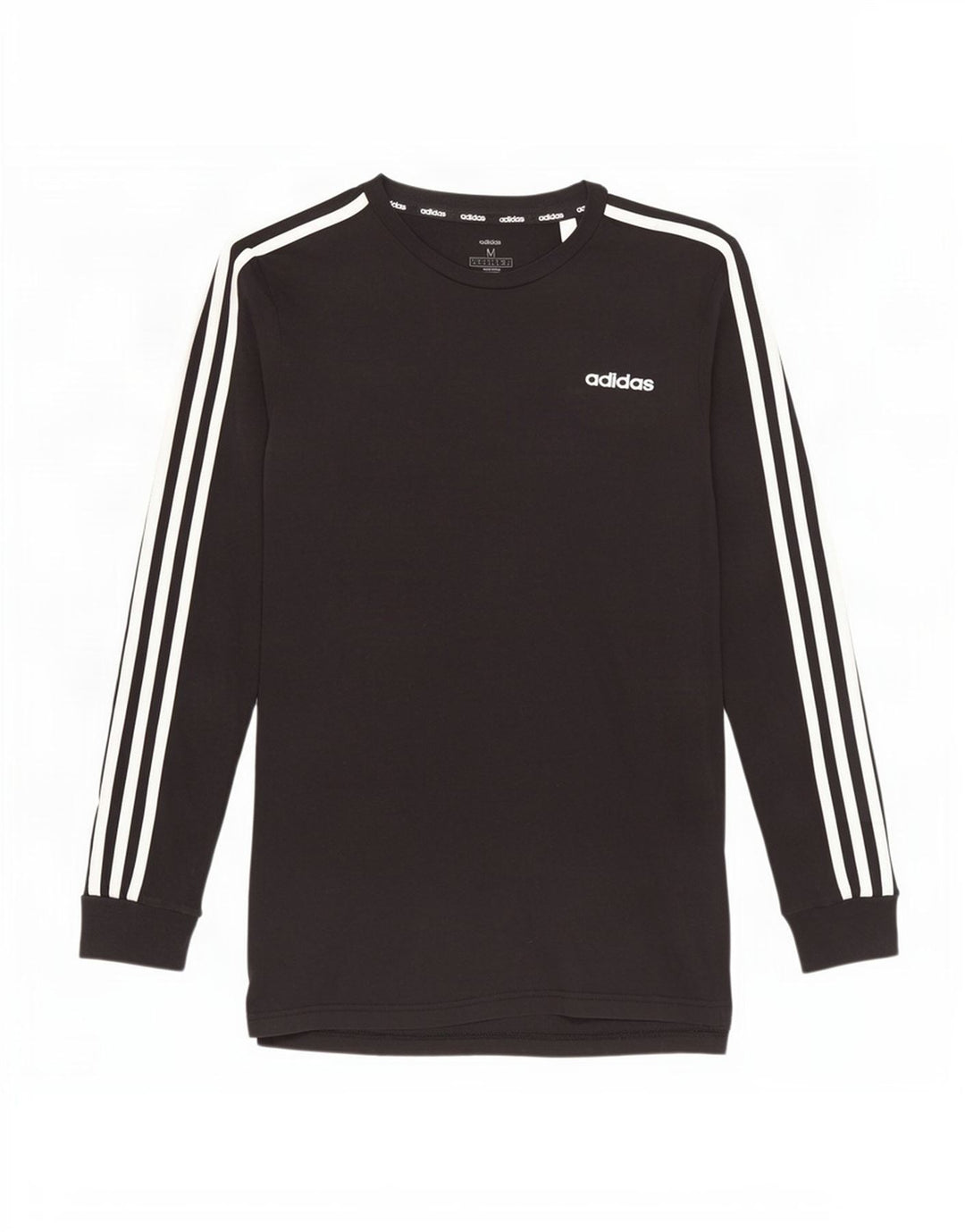 Adidas Herren Top Langarm Medium Schwarz Baumwolle