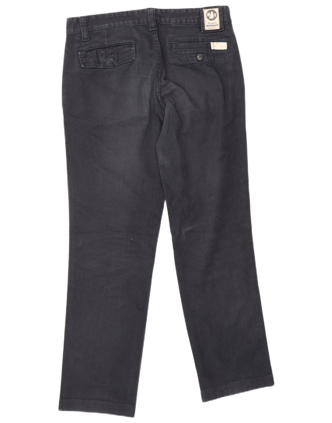 MURPHY & NYE Gerade Chino-Hose für Damen, W32, L31, Marineblau, Baumwolle