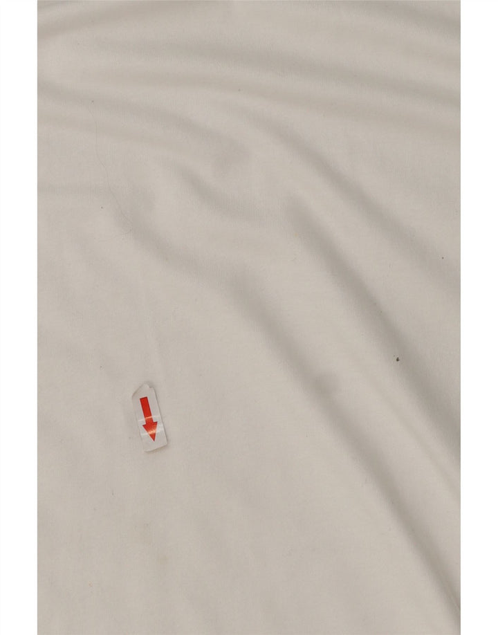 Umbro Womens Graphic T-Shirt Top UK 18 XL Weiße Baumwolle