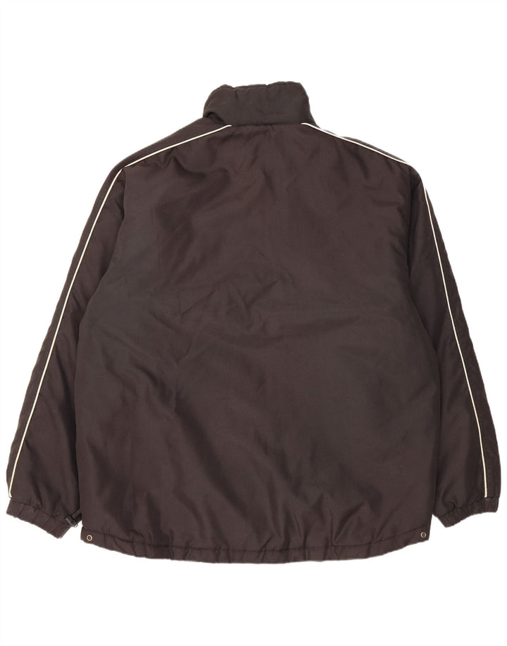 Kappa Herren Windjacke UK 42 XL Schwarz Polyester