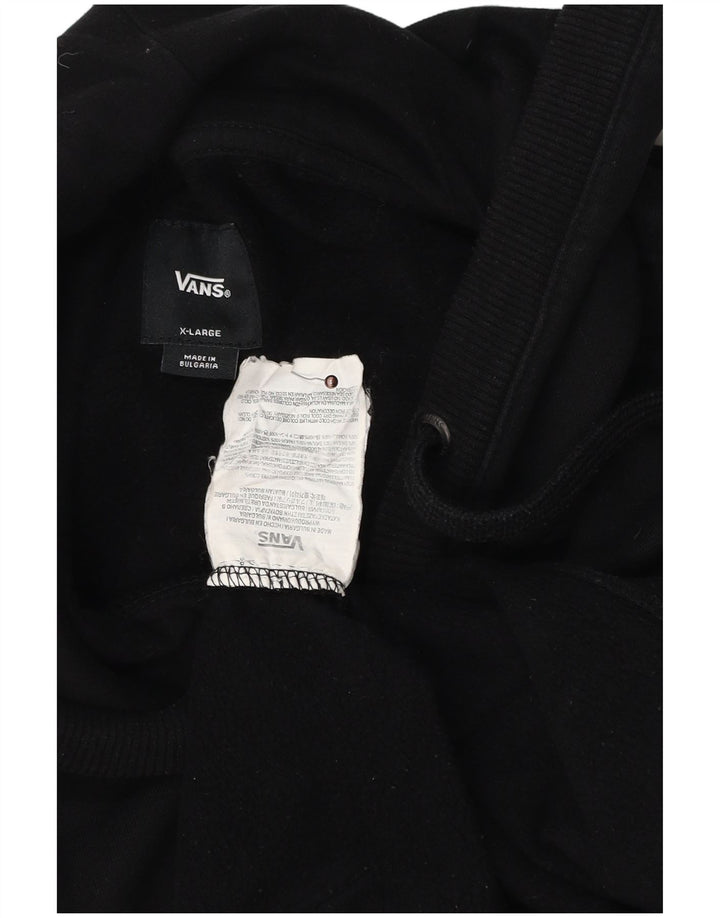VANS Herren Graphic Hoodie Pullover XL Schwarz Baumwolle