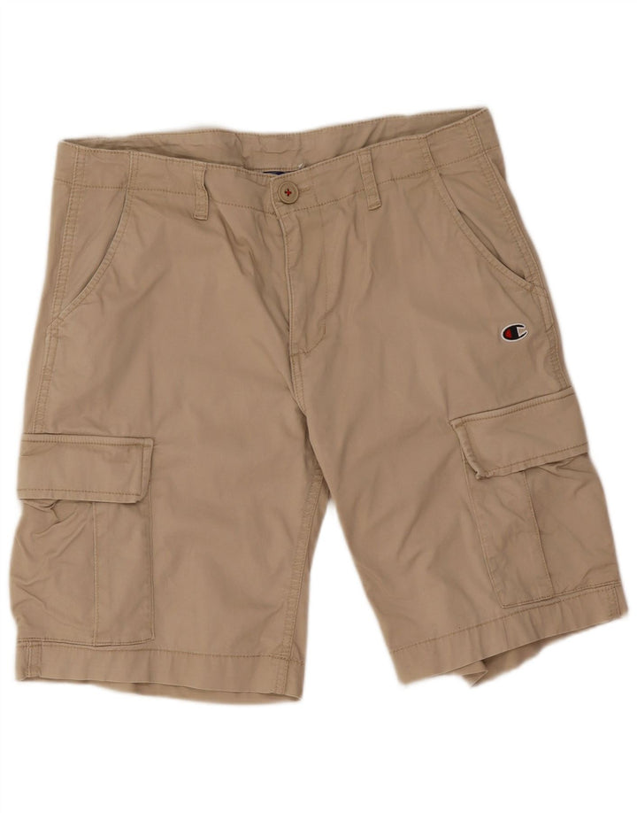 Champion Herren Cargoshorts Medium W32 Beige Baumwolle