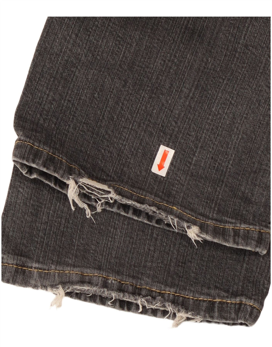 LEE Damen Straight Jeans W28 L32 Grau
