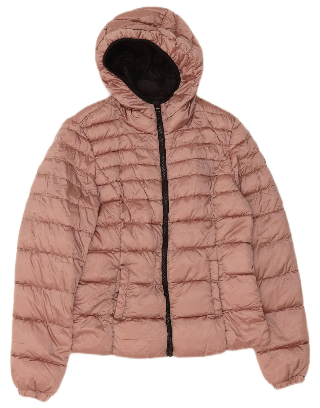 REFRIGIWEAR Womens Hooded Padded Jacket UK 10 Small Pink Polyester